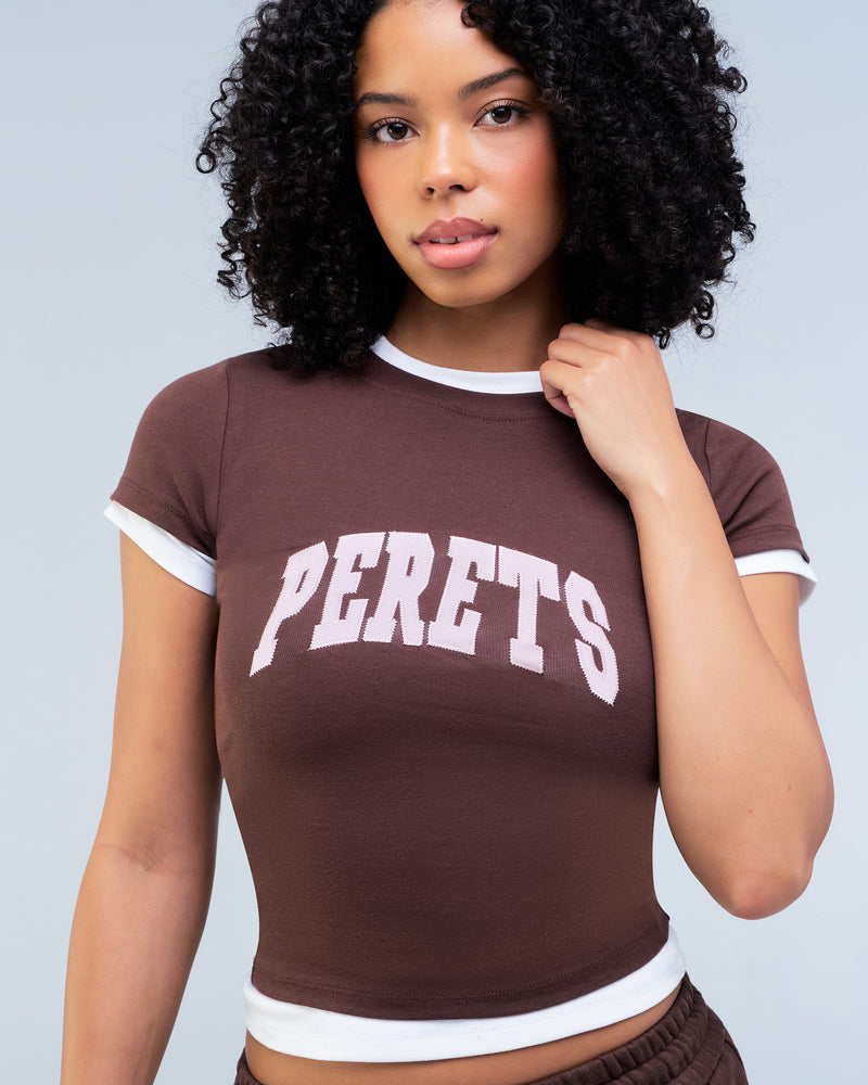 Novah - Fitted Crew Neck Tee