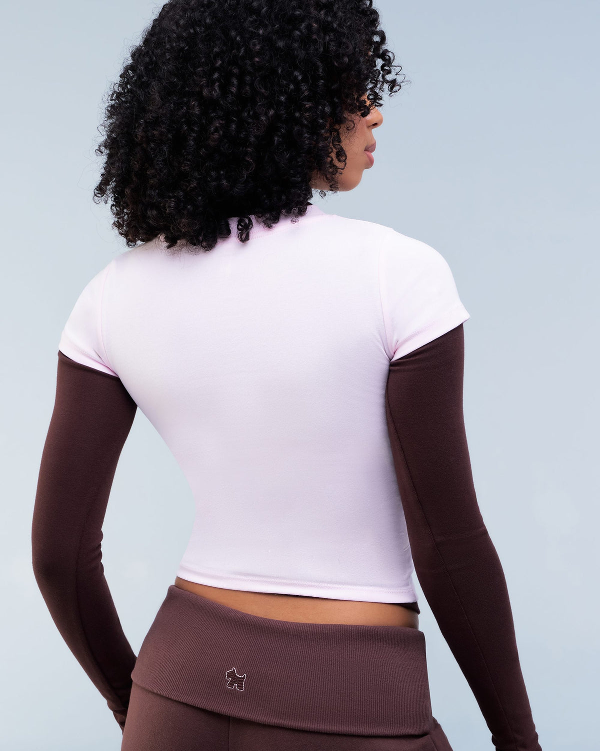 Novah - Fitted Crew Neck Tee