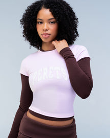 Novah - Fitted Crew Neck Tee