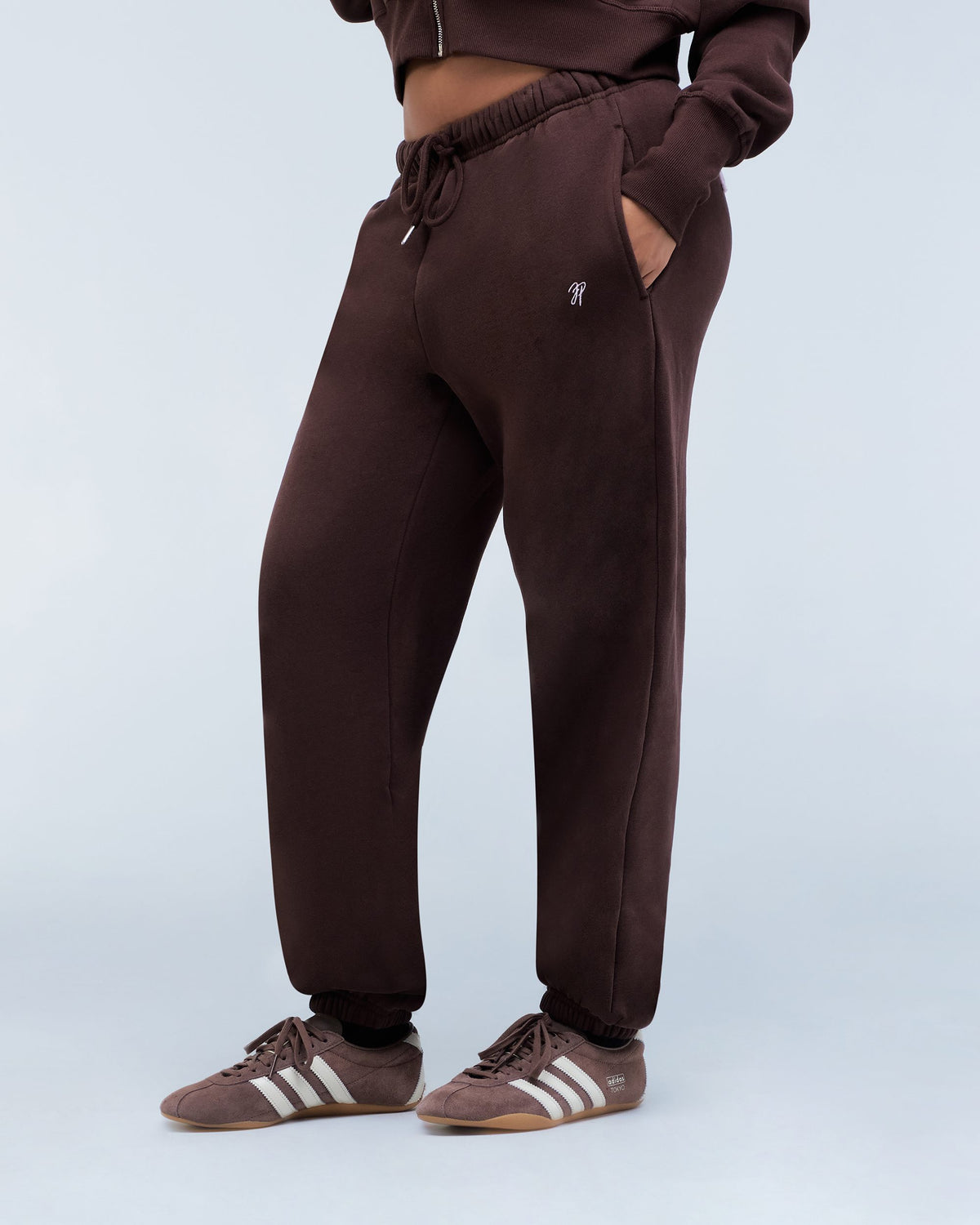 Philly – Pantalon ouaté à coupe décontractée avec logo