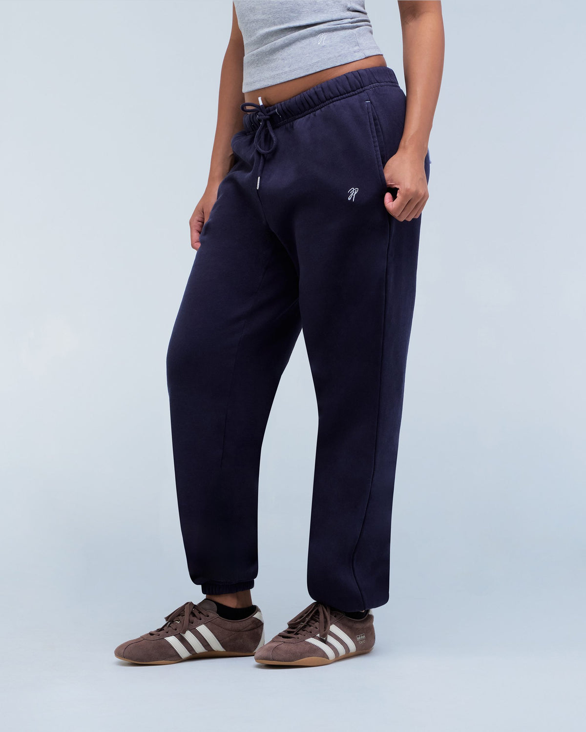 Philly – Pantalon ouaté à coupe décontractée avec logo