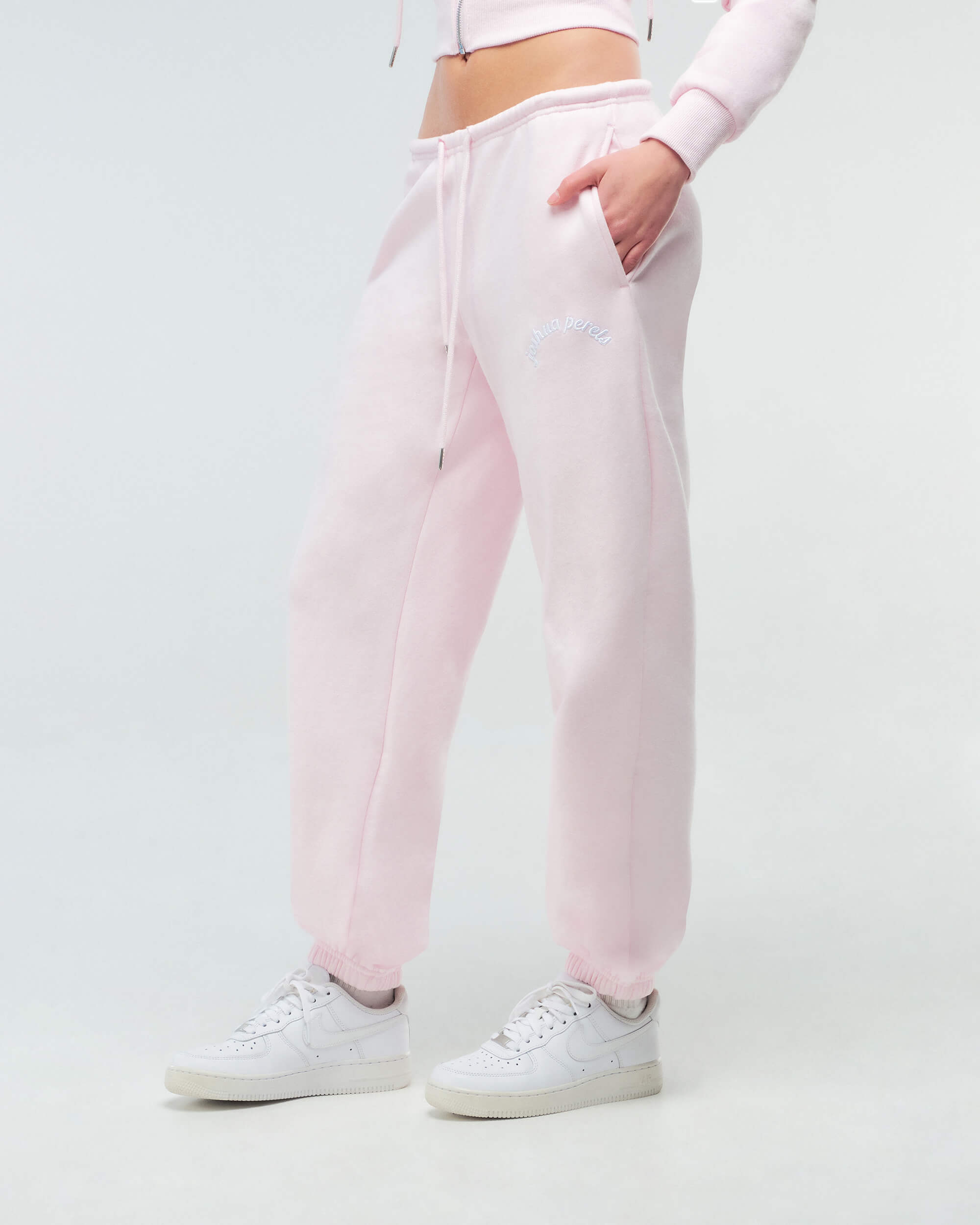 Skyla – Pantalon ouaté taille mi-haute à coupe semi-décontractée
