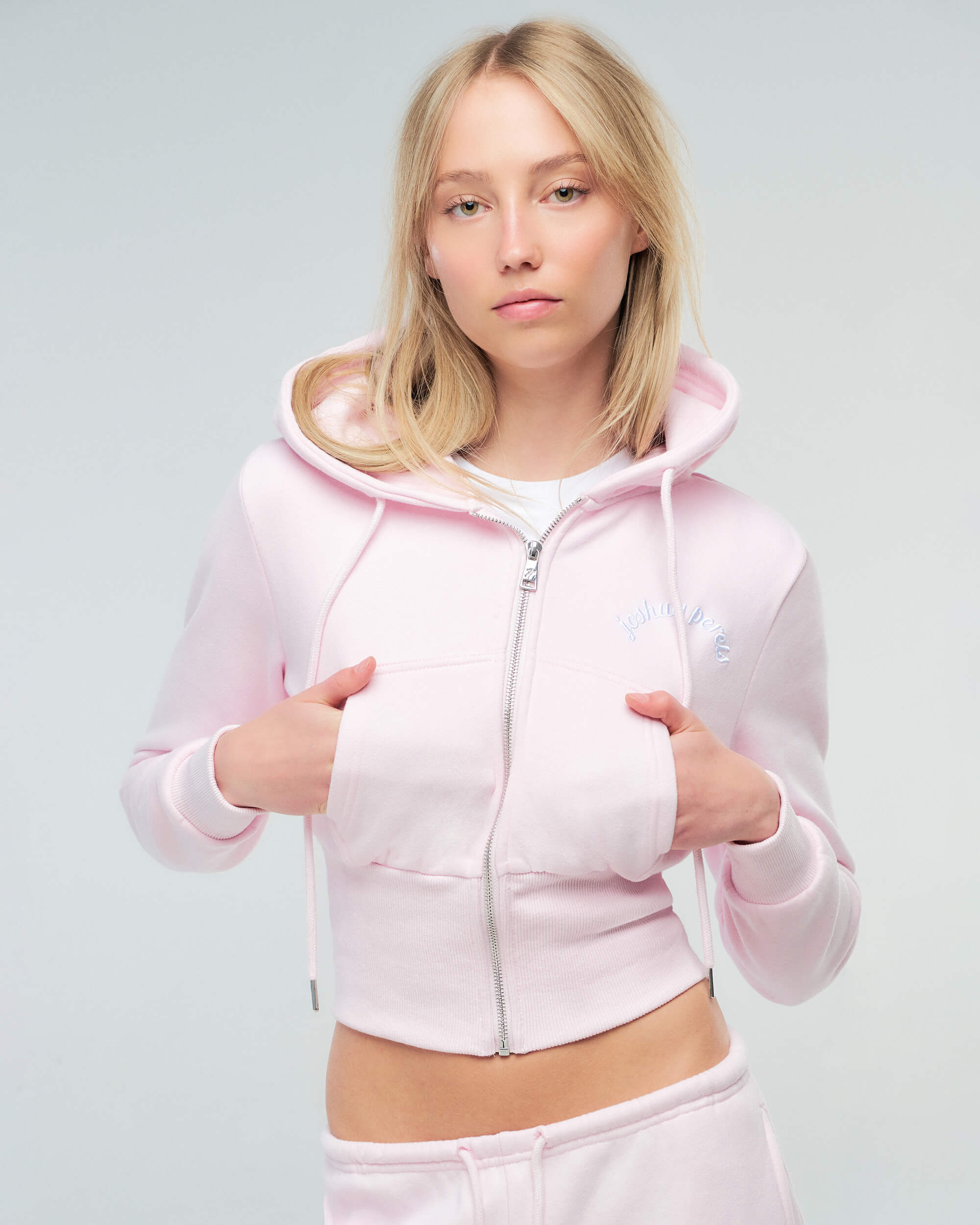 Indie - Fitted Zip-Up Hoodie