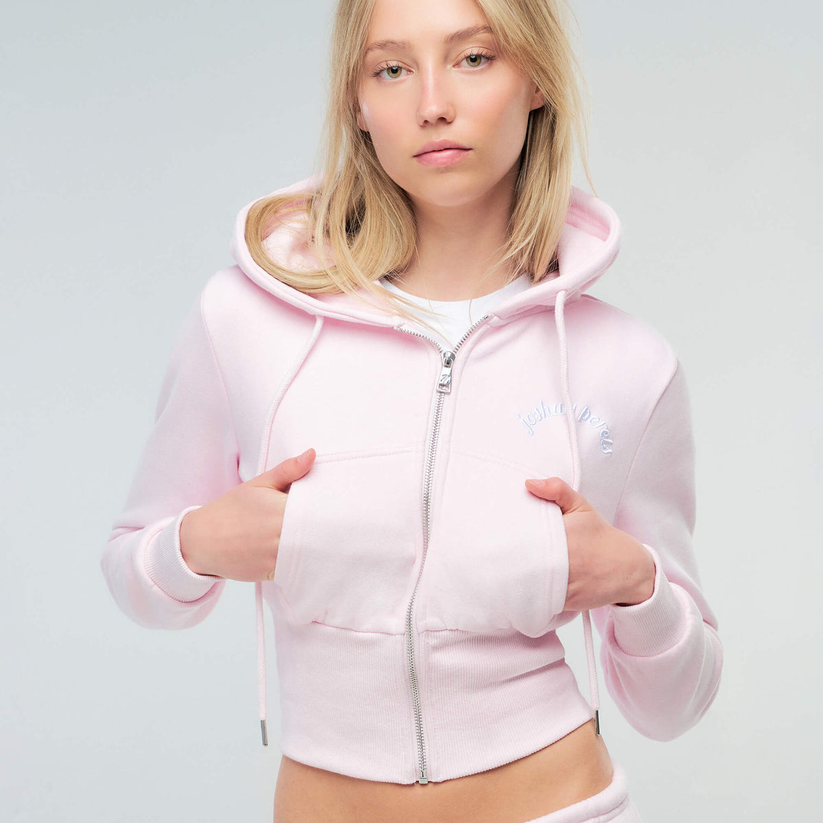 Indie - Fitted Zip-Up Hoodie