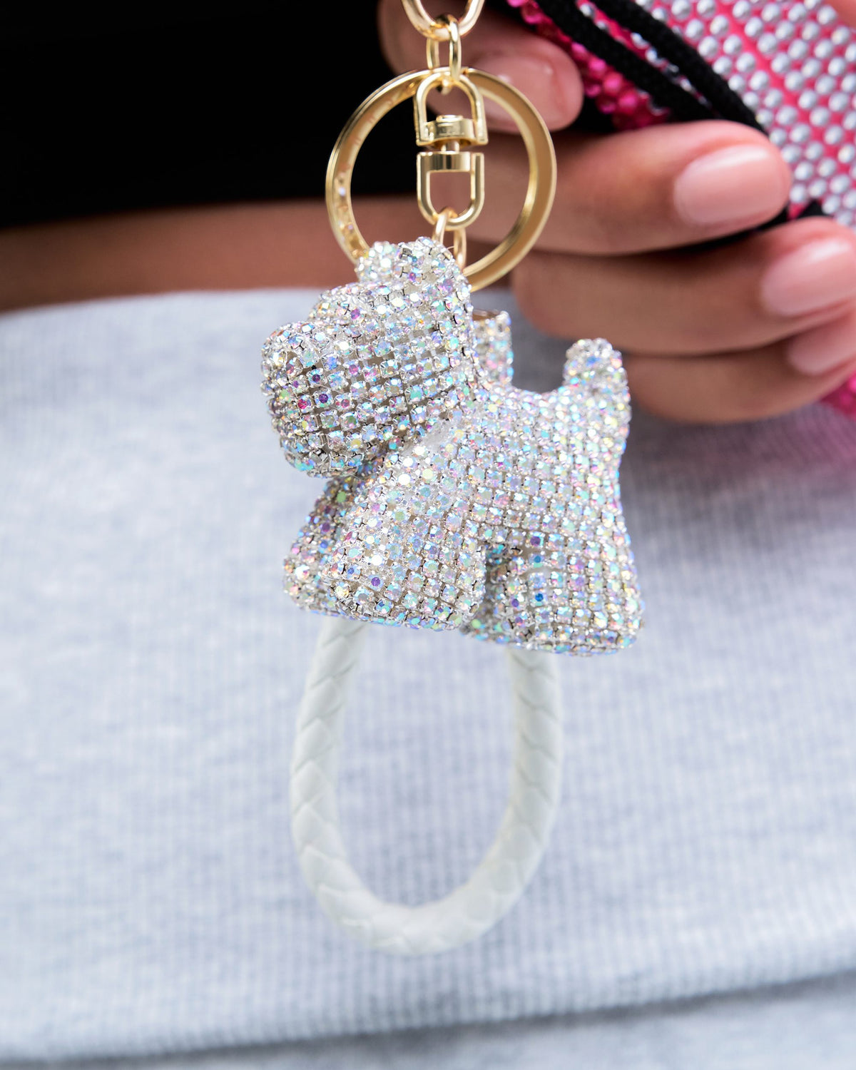 Rhinestone- Keychain