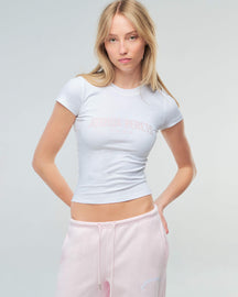 Lacey - Fitted Crew Neck Tee