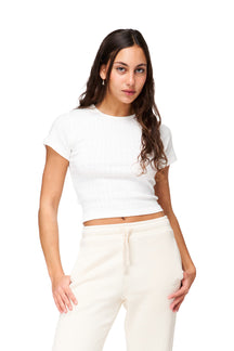 Palma - Rib Cropped T-Shirt