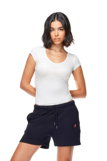Ada - Fitted V-Neck Top