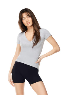 Beau - Fitted Scoop Neck T-Shirt