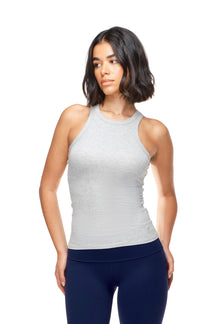Fab - Fitted High Neck Tank Top