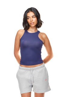Fab - Fitted High Neck Tank Top