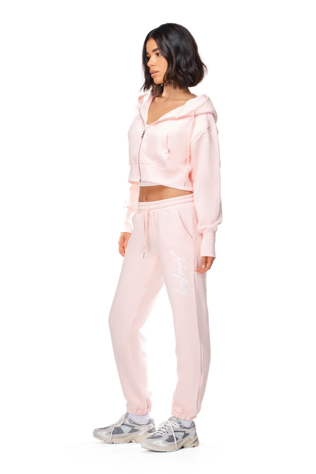 Liora - Relaxed Fit Cropped Zip-Up Hoodie