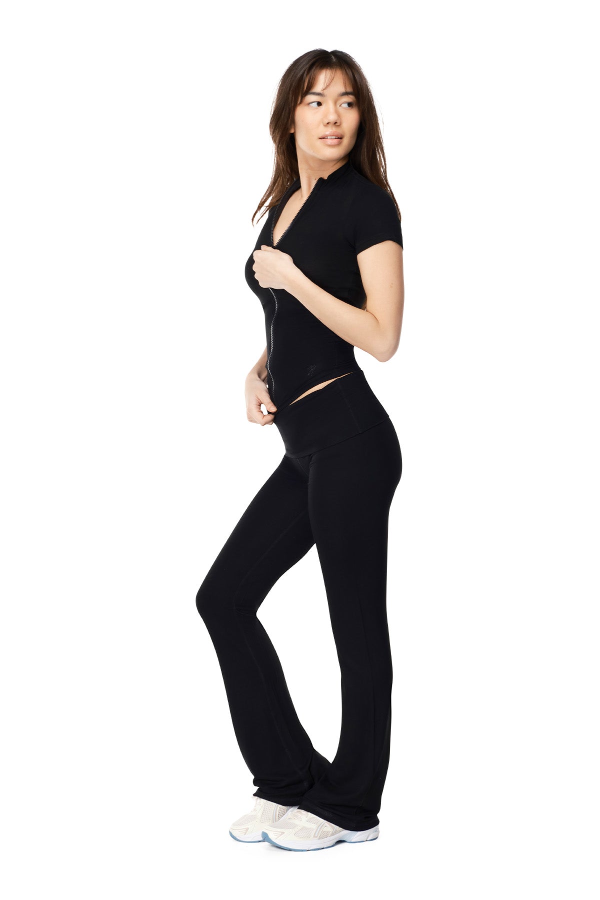 Tatum - Flared Fitted Pant - Soft Sense