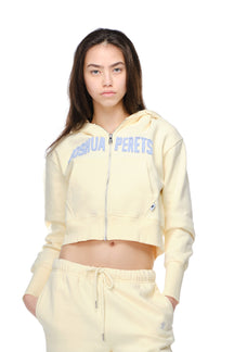 Ana - Sweat à capuche zippé semi-ajusté
