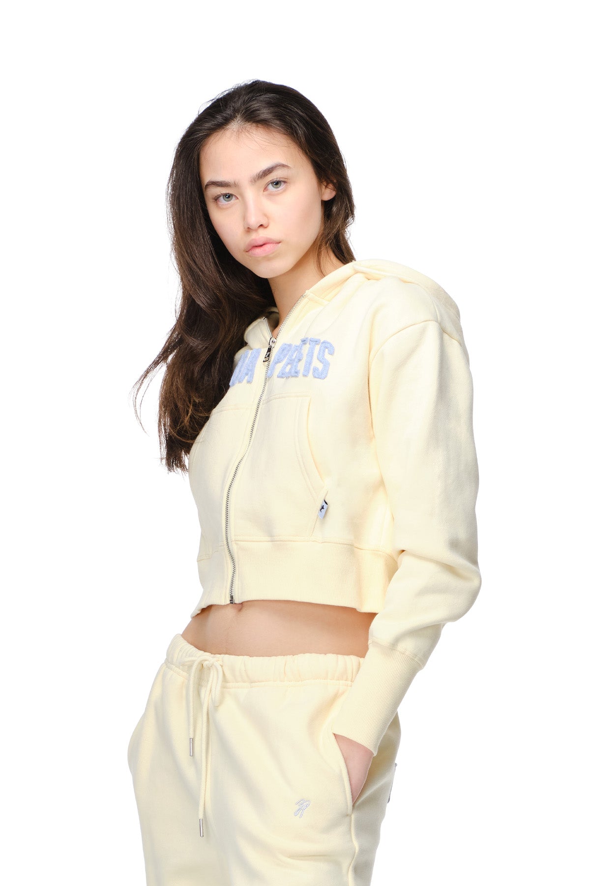 Ana - Semi Fitted Zip-up Hoodie