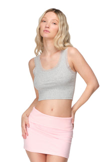 Blair - Fitted Scoop Neck Sleeveless Top
