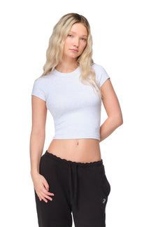 Daisy - Fitted Crew Neck Tee