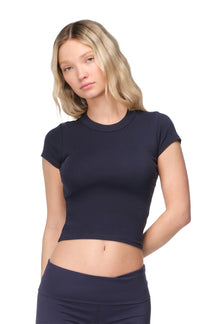 Daisy - Fitted Crew Neck Tee