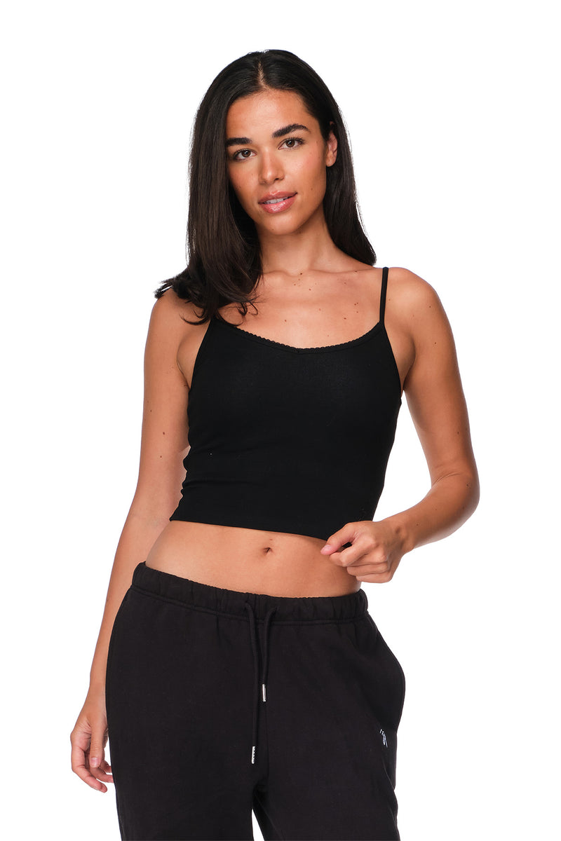 Elisa – Camisole ajustée à col en V