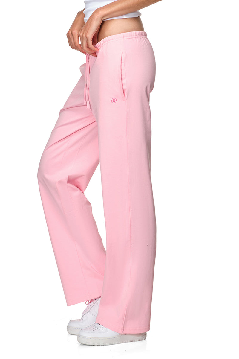 June – Pantalon droit à coupe décontractée