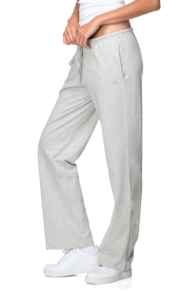 June – Pantalon droit à coupe décontractée