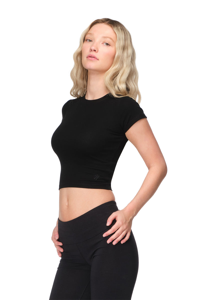 Kalani – T-shirt ajusté à col rond