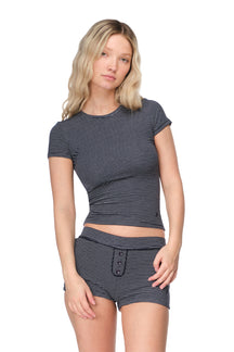 Lila - T-shirt ajusté