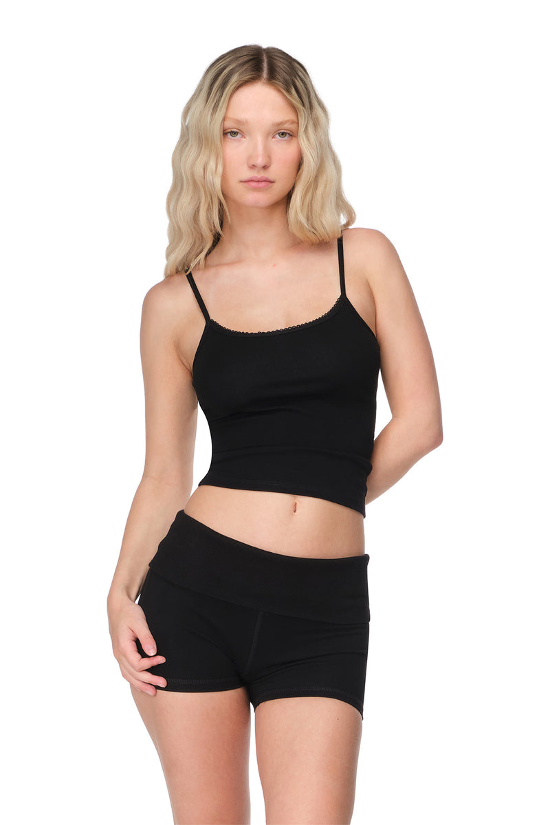 Lola – Camisole ajustée à fines bretelles
