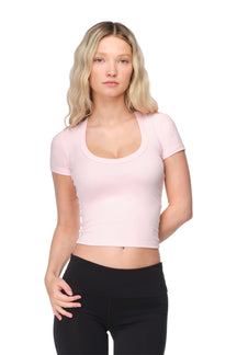 Ray - Fitted Deep V-Neck Tee