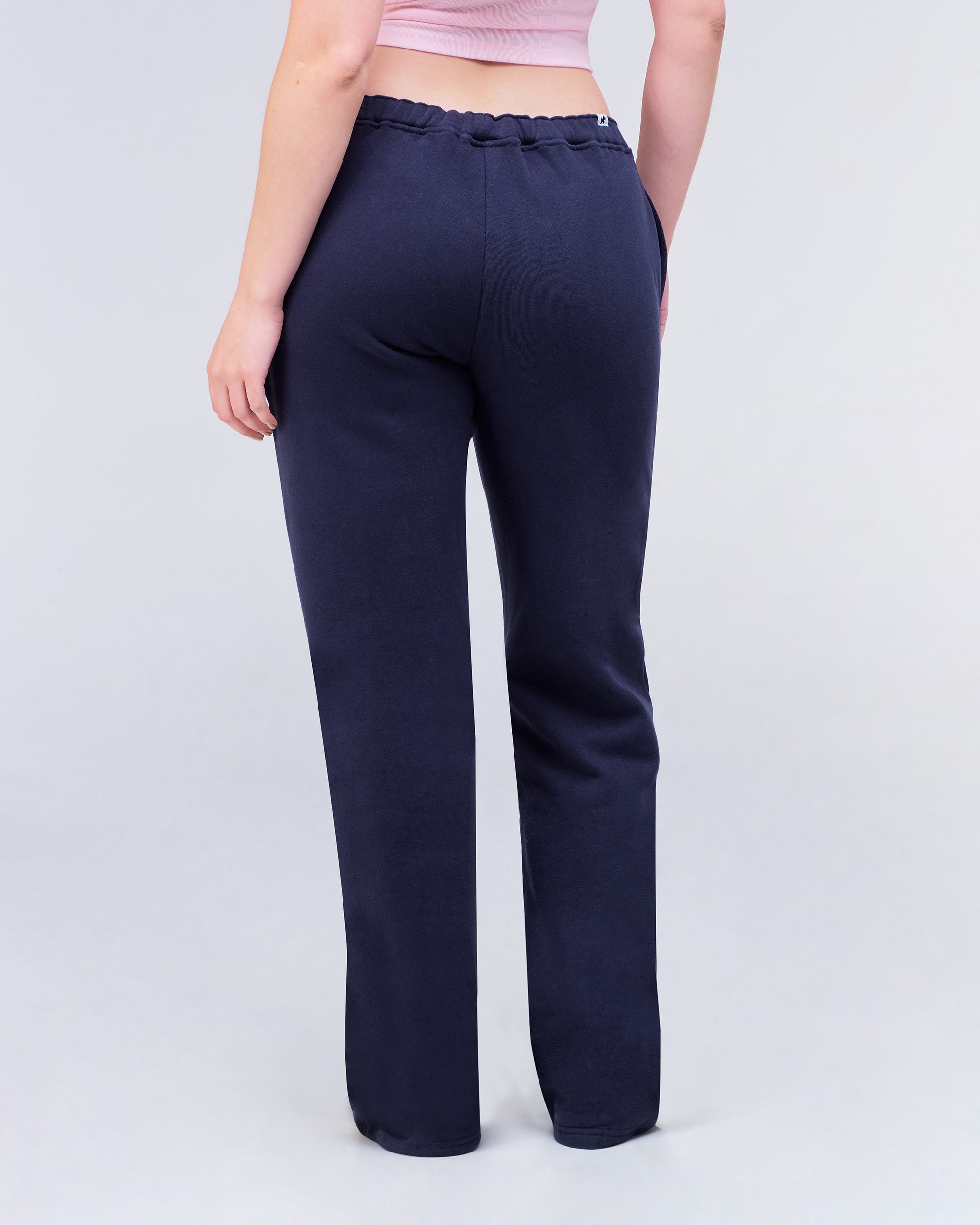 Gia - Low-Rise Relaxed Fit Flared Sweatpants