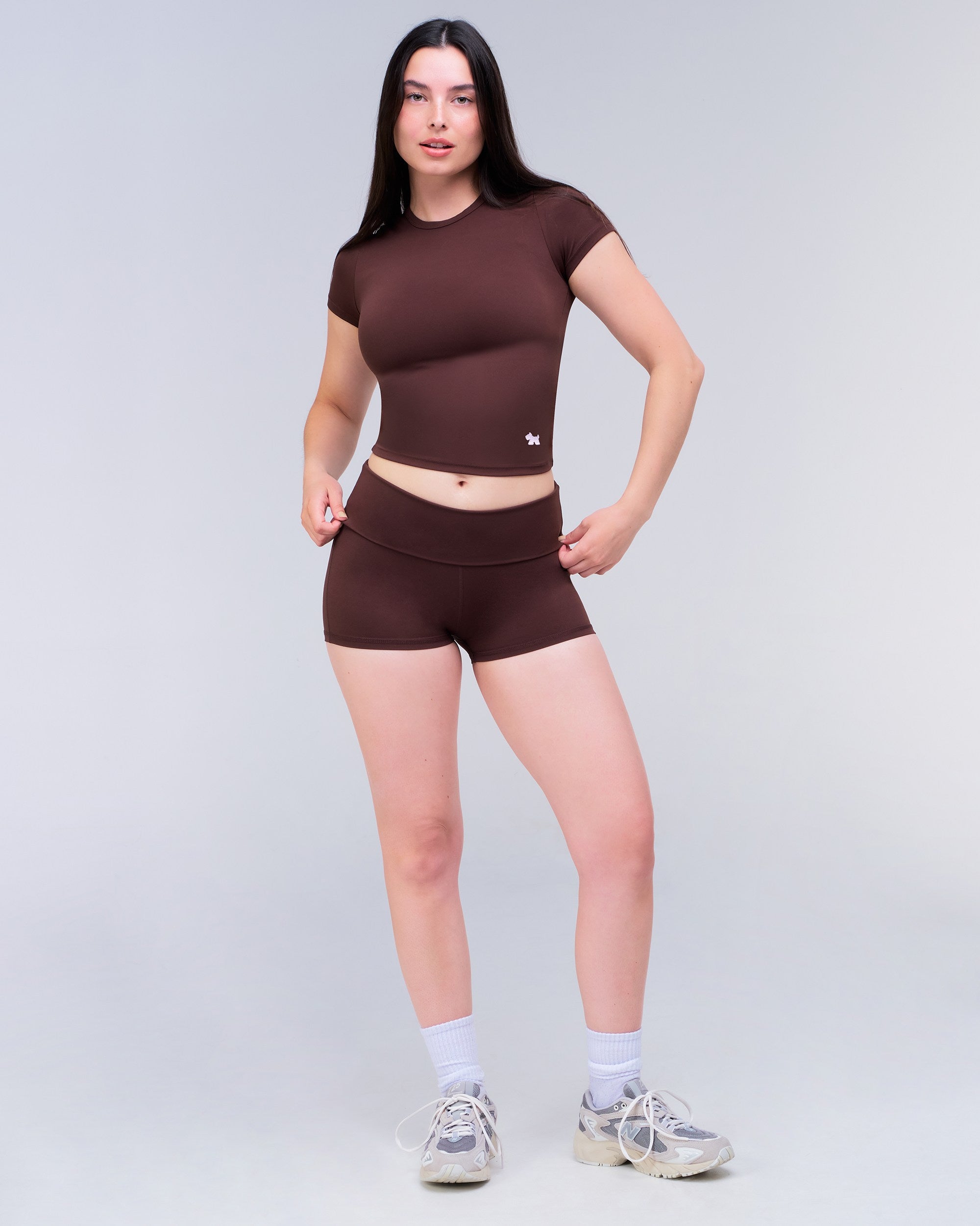 Irene - Fitted Crew Neck Tee
