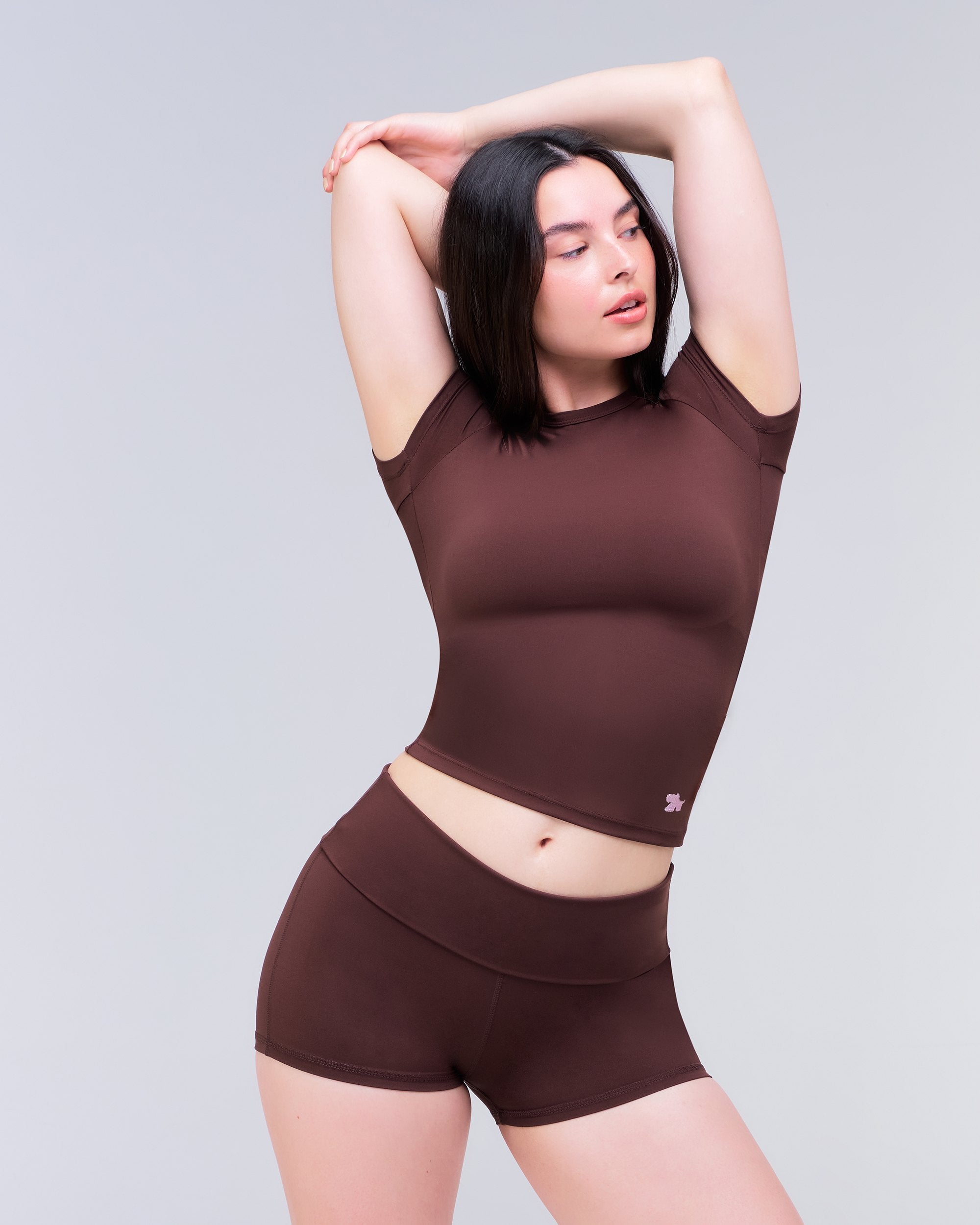Irene - Fitted Crew Neck Tee
