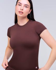 Irene - Fitted Crew Neck Tee