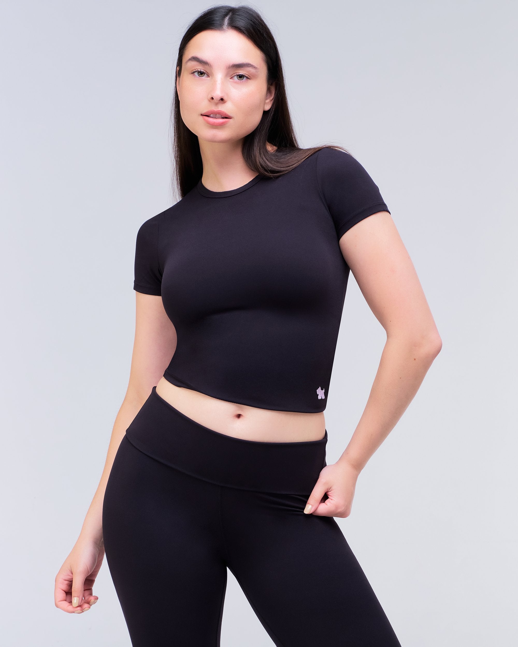 Irene - Fitted Crew Neck Tee
