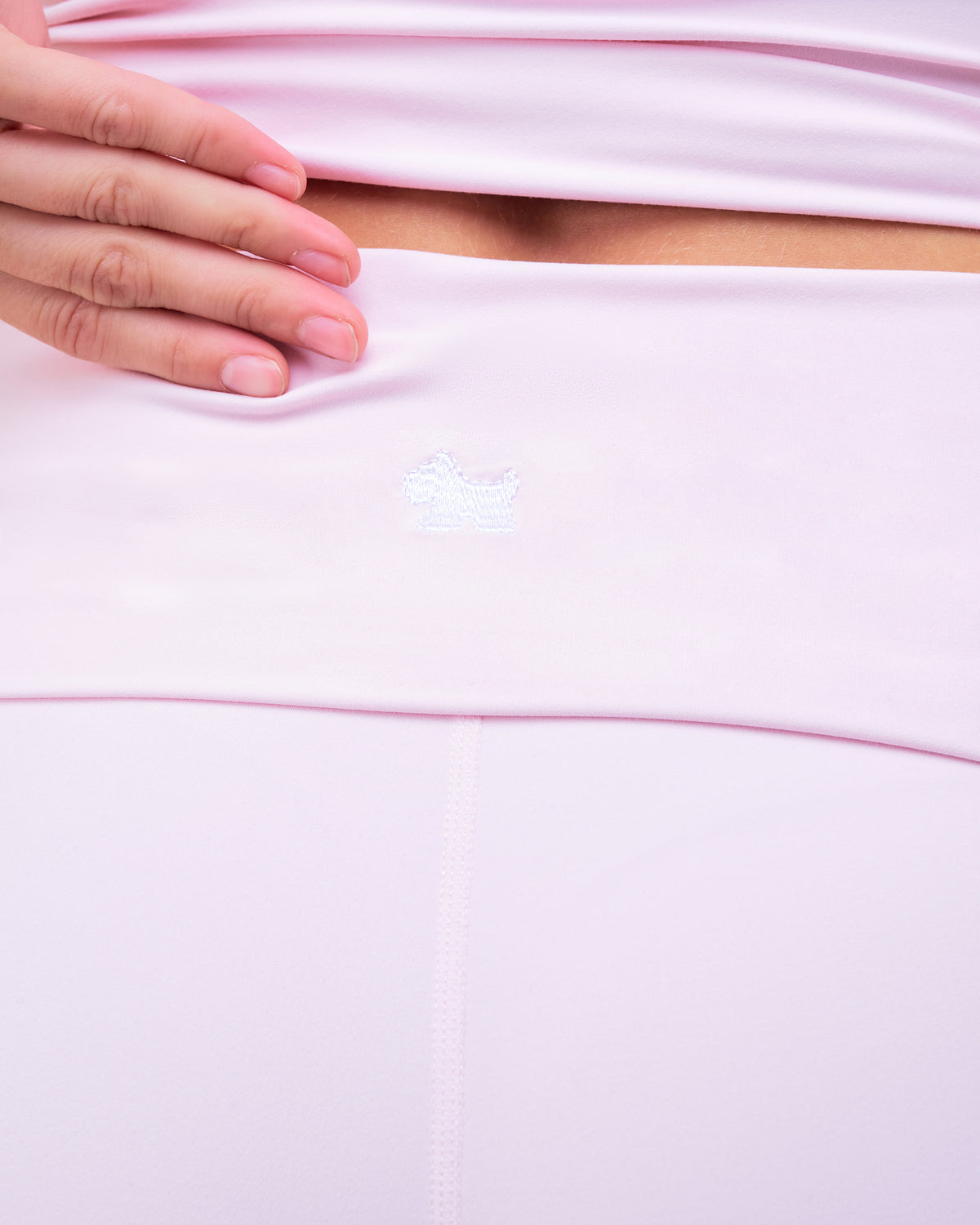 Fresh - Pantalon évasé ample taille haute à taille repliable