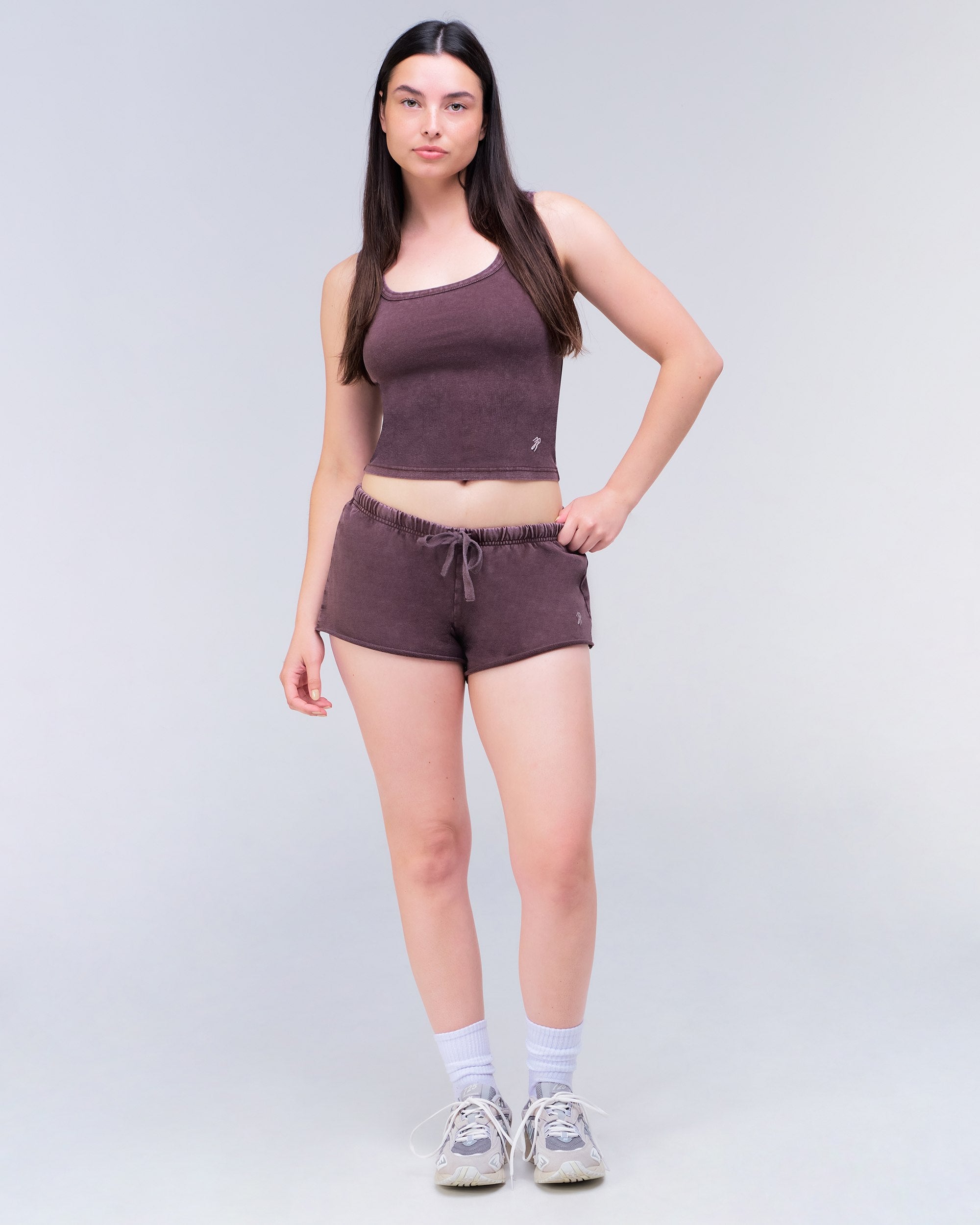 Mary - Fitted Cropped Tank Top
