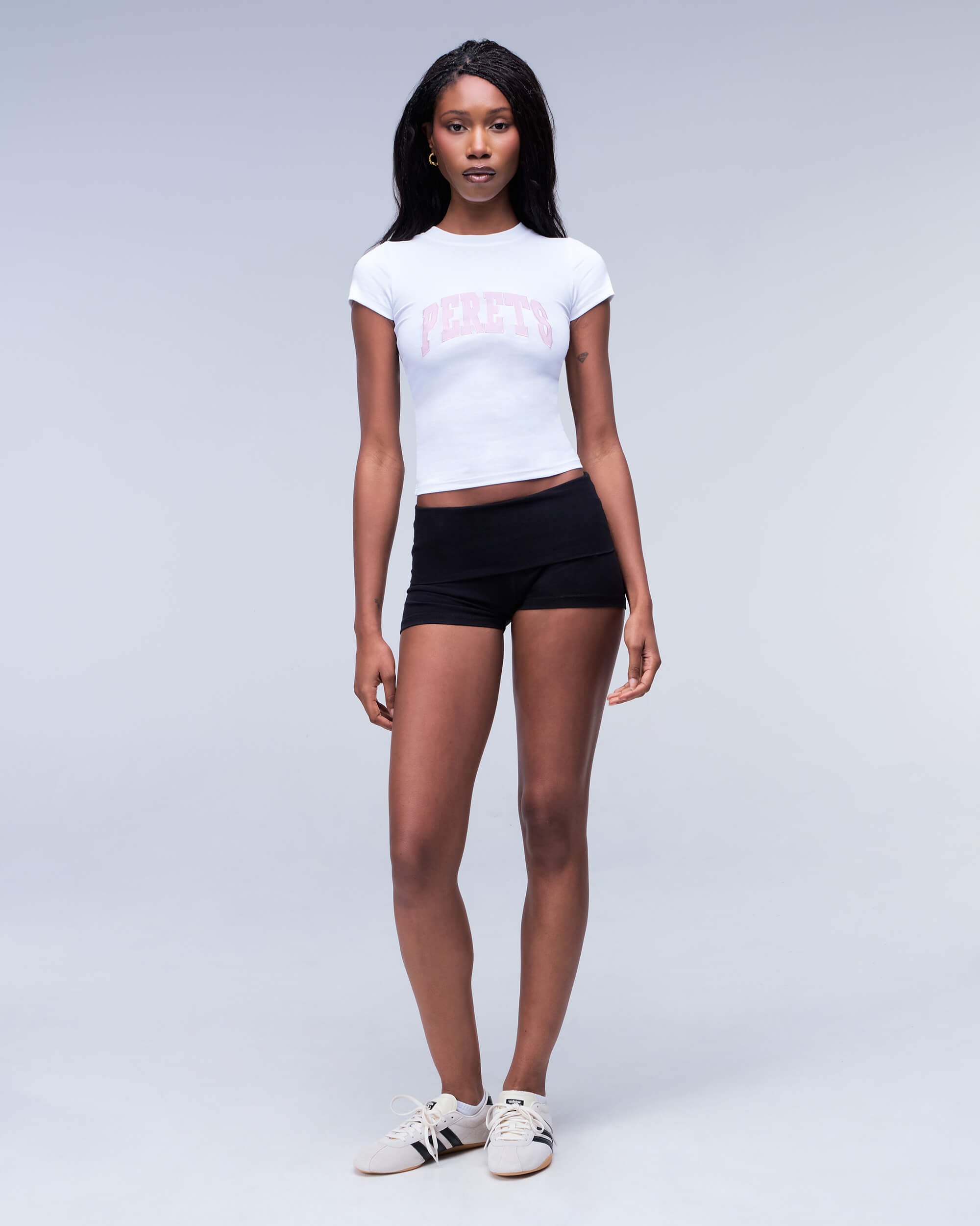 Novah Fitted Crew Neck Tee
