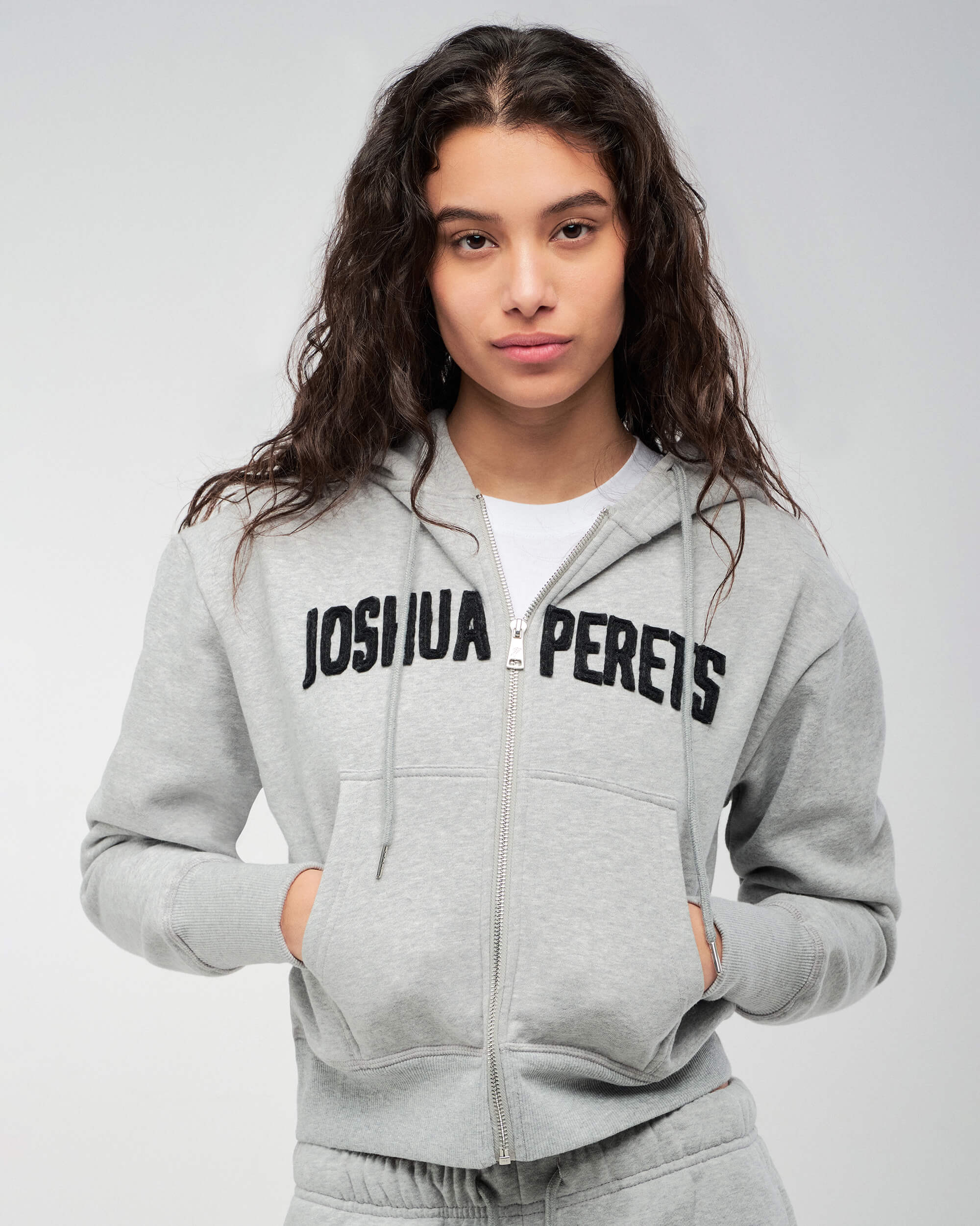 Paige – Hoodie zippé à coupe décontractée