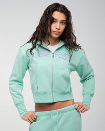 Paige – Hoodie zippé à coupe décontractée