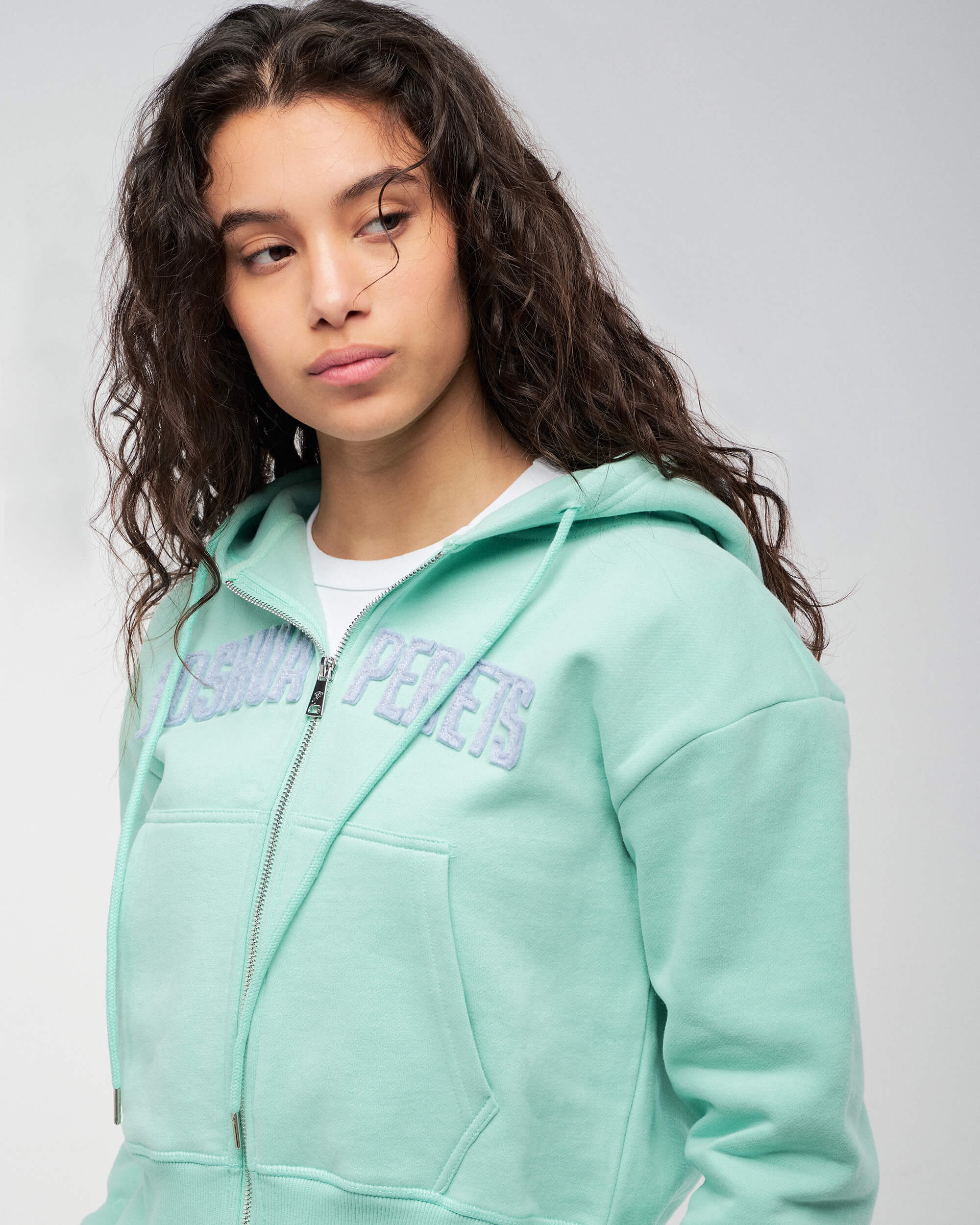 Paige – Hoodie zippé à coupe décontractée