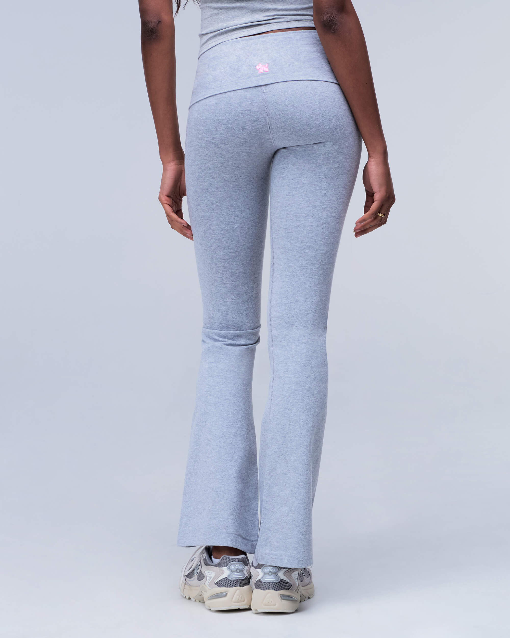 Tally - Pantalon retourné évasé