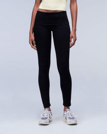 Teagan - Fitted Leggings with Fold-over Waistband