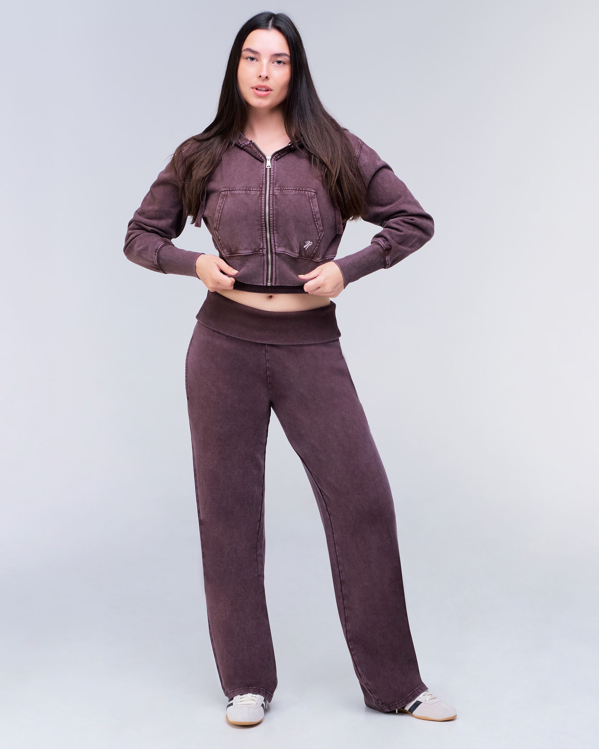 Willow - Pantalon ample taille basse à taille repliable