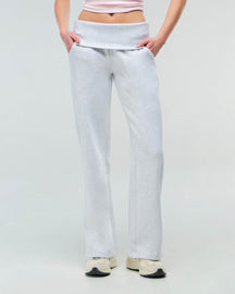 Naya - Pantalon ample taille basse à taille repliable