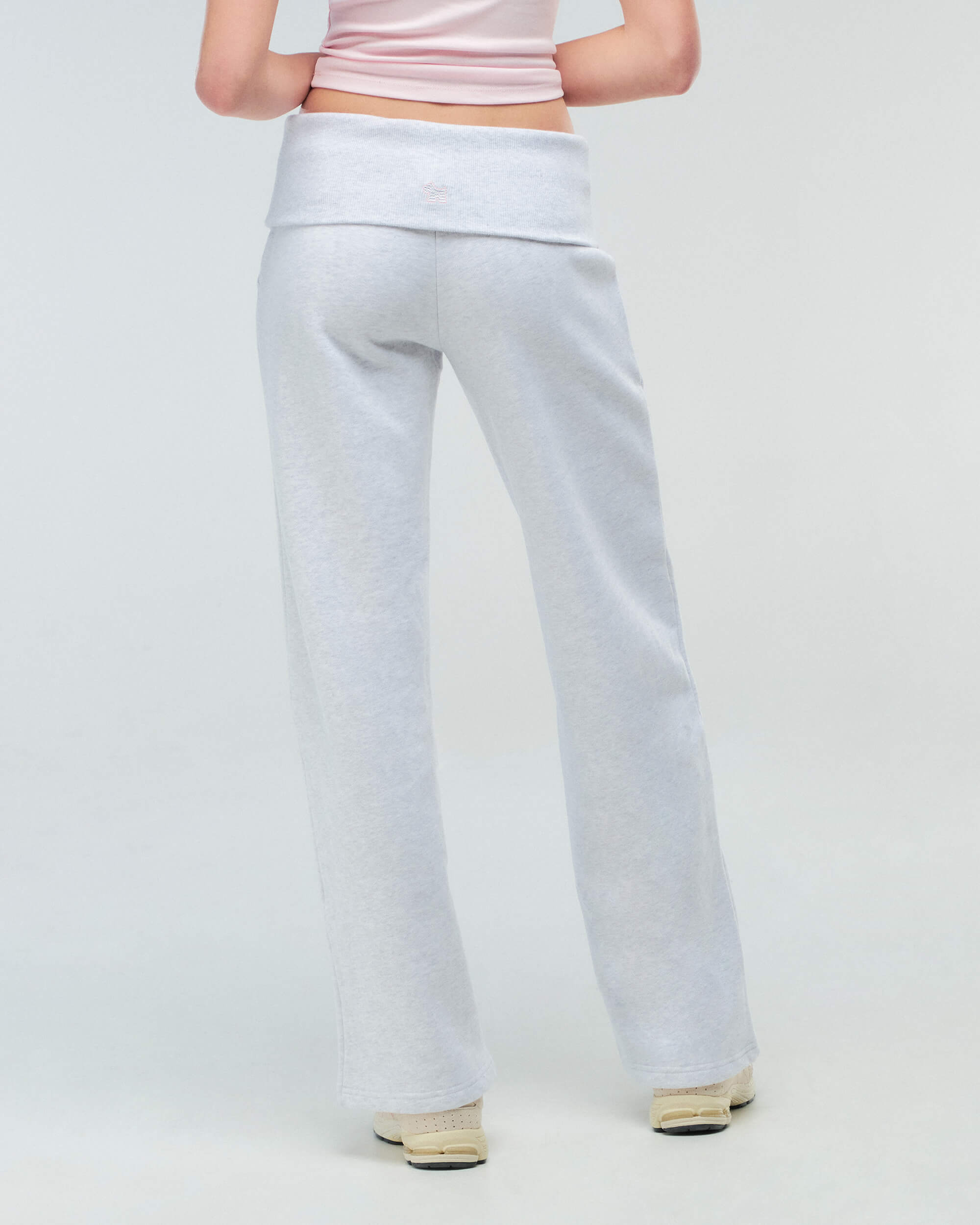 Naya - Pantalon ample taille basse à taille repliable