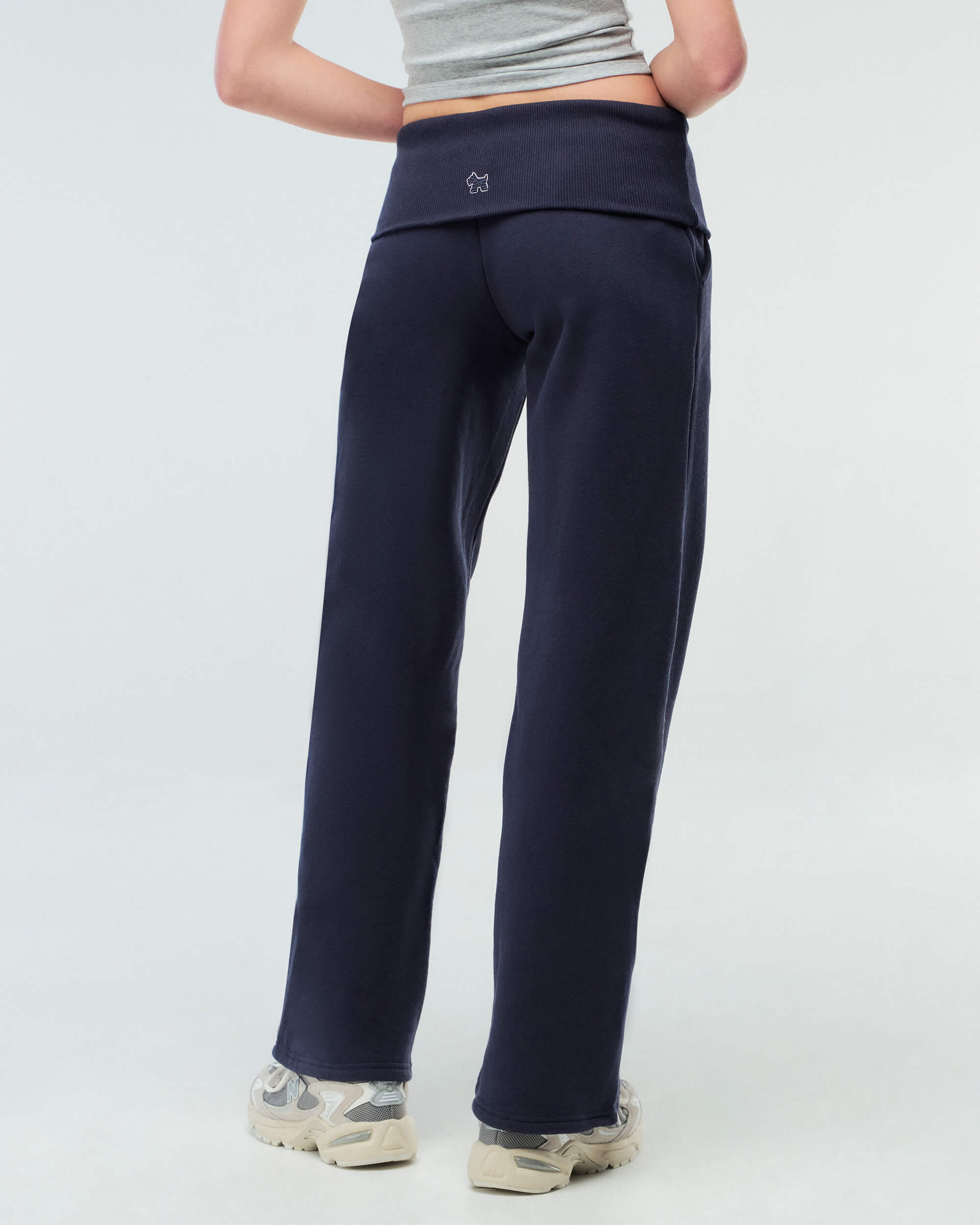 Naya - Pantalon ample taille basse à taille repliable