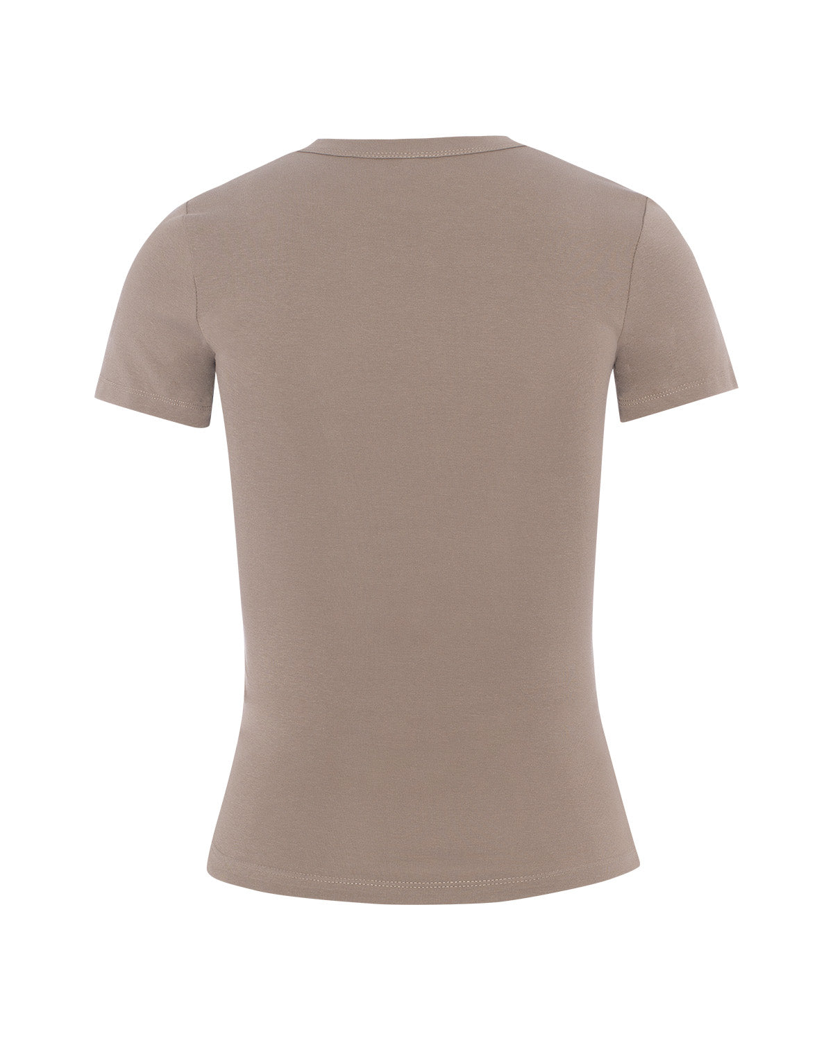 Elle - Fitted Short Sleeve Top