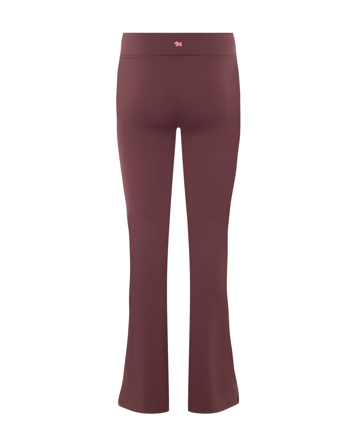 Ocean - Fitted Wide-Leg Pants with V-Back Waistband