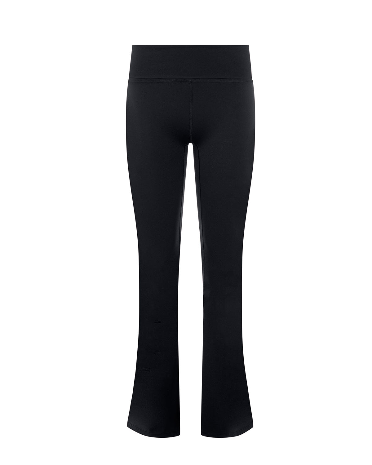 Ocean - Fitted Wide-Leg Pants with V-Back Waistband