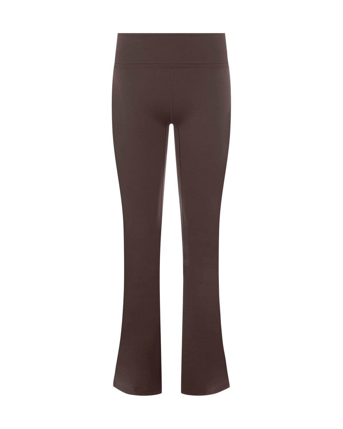 Ocean - Fitted Wide-Leg Pants with V-Back Waistband